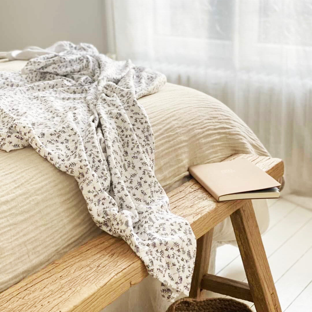Plaid XL MINIMIZ rosemary chambre