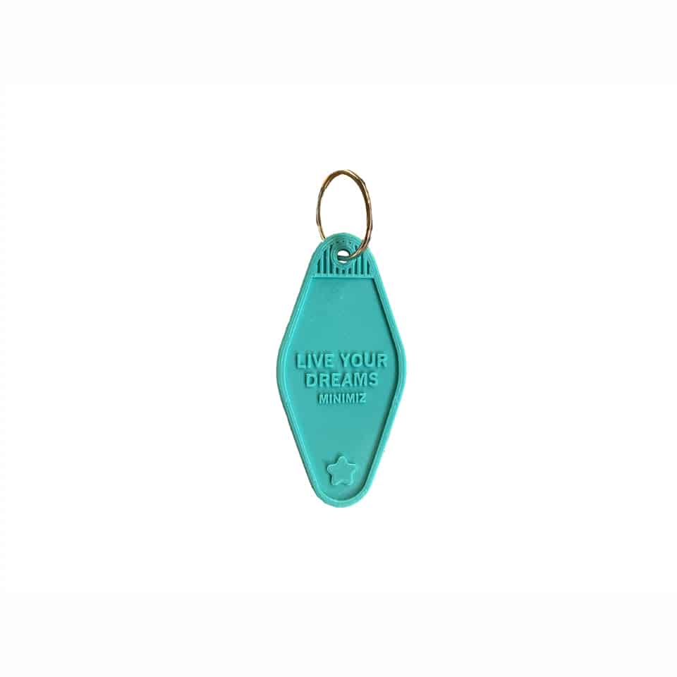 Porte clé LYD Turquoise