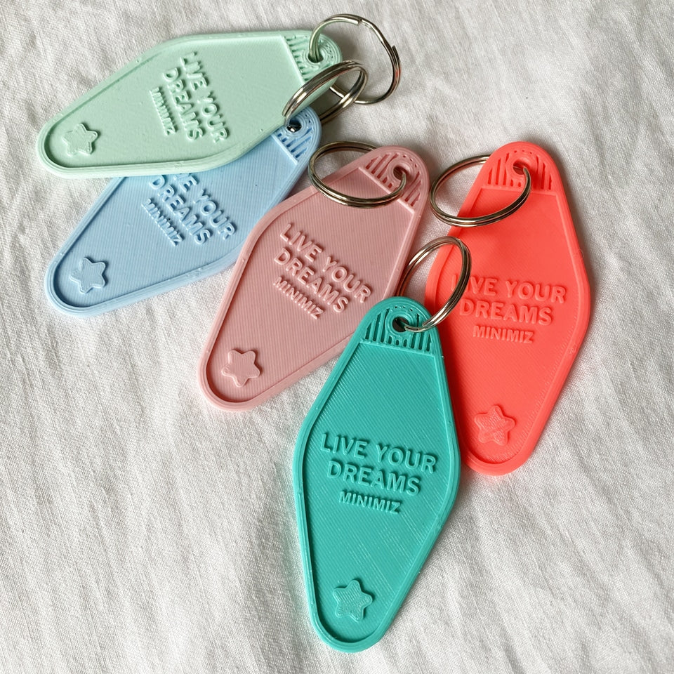 Porte-clés motel liveyoudream collection MINIMIZ