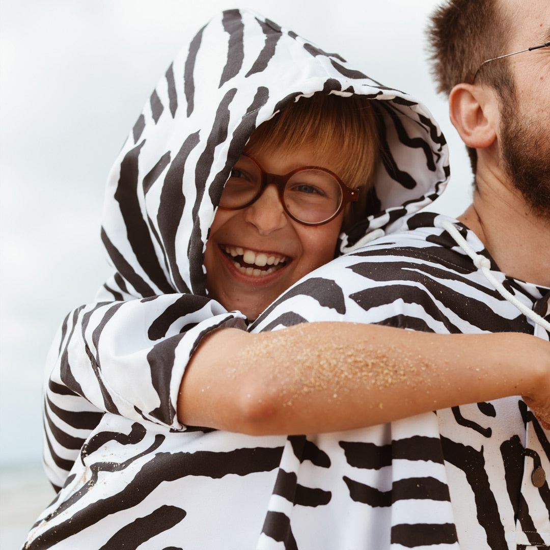Poncho MINIMIZ Zebra M