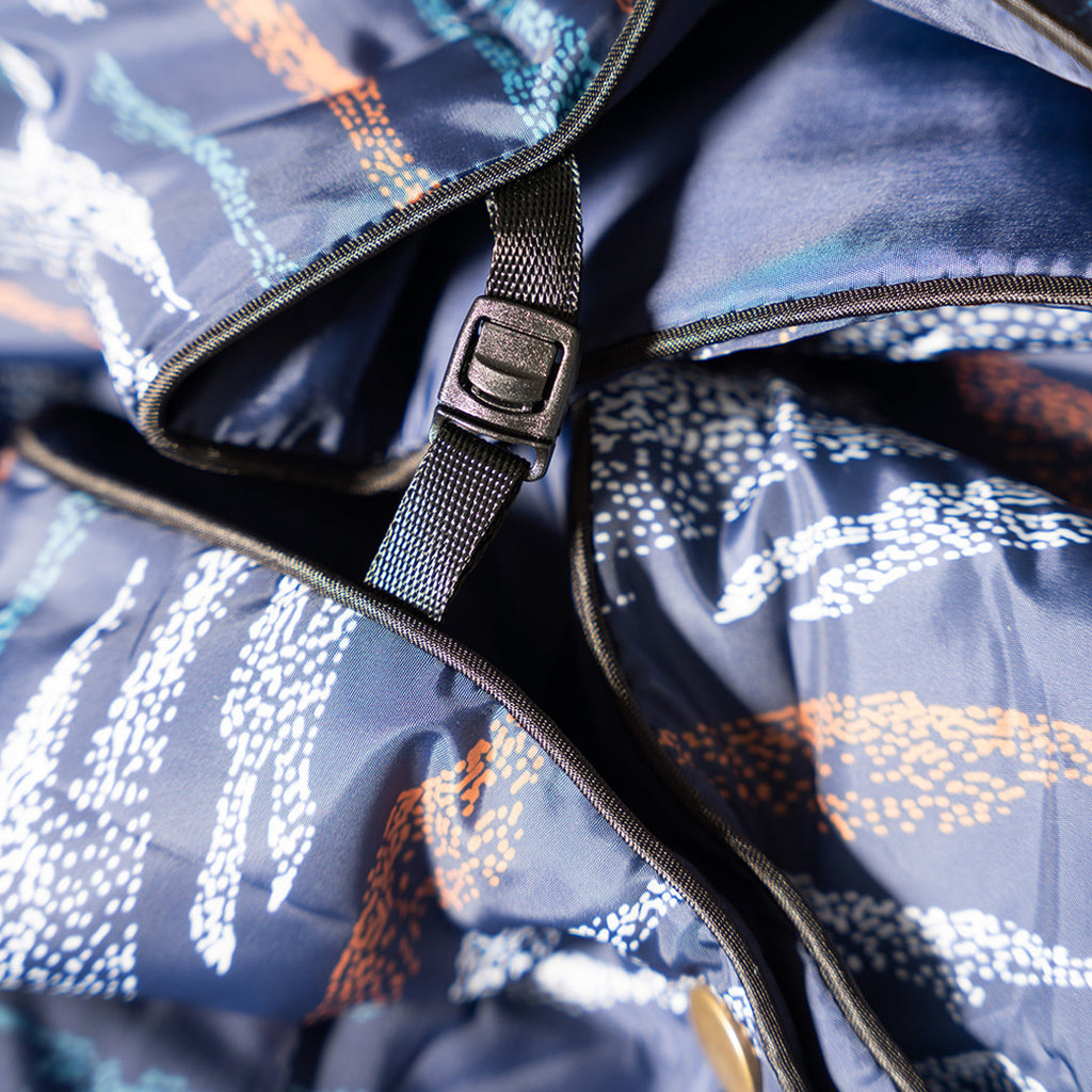 couverture 4en 1 MINIMIZ ushuaia blue clip