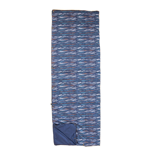 couverture 4en 1 MINIMIZ ushuaia blue duvet