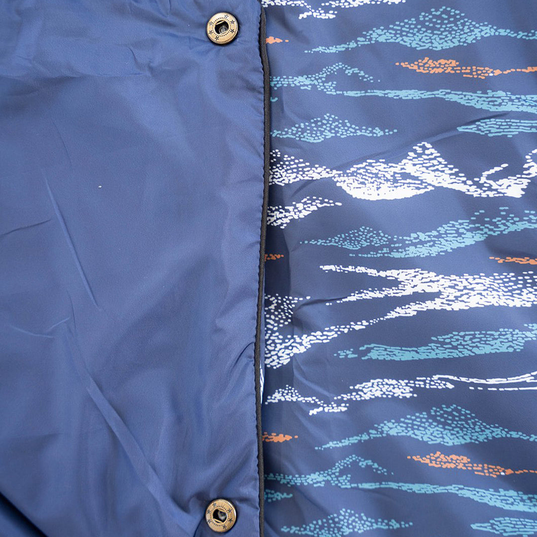 couverture 4en 1 MINIMIZ ushuaia blue snaps