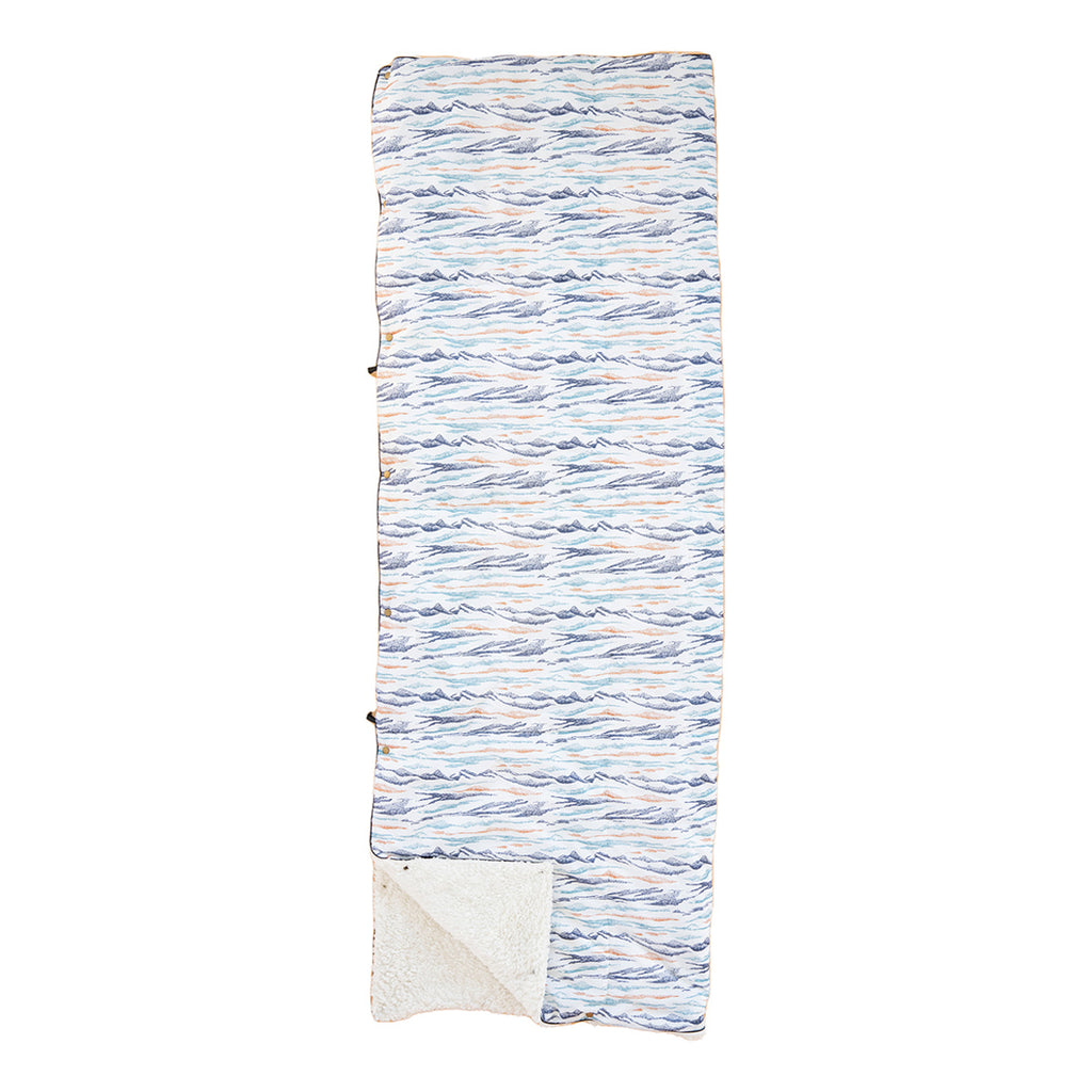 couverture 4en 1 MINIMIZ ushuaia white sherpa L duvet