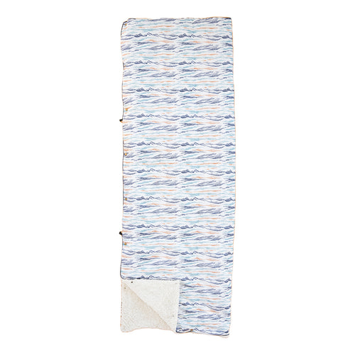 couverture 4en 1 MINIMIZ ushuaia white sherpa L duvet