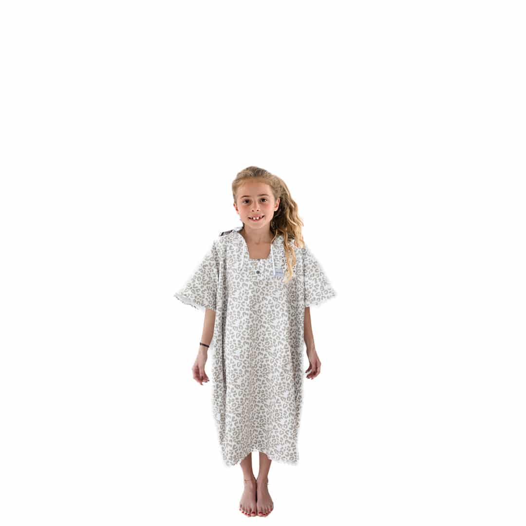 Poncho MINIMIZ LEO SAND S porté