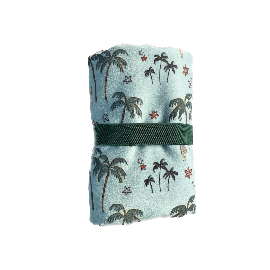 Serviette MINIMIZ Bora Bora Blue Pliée