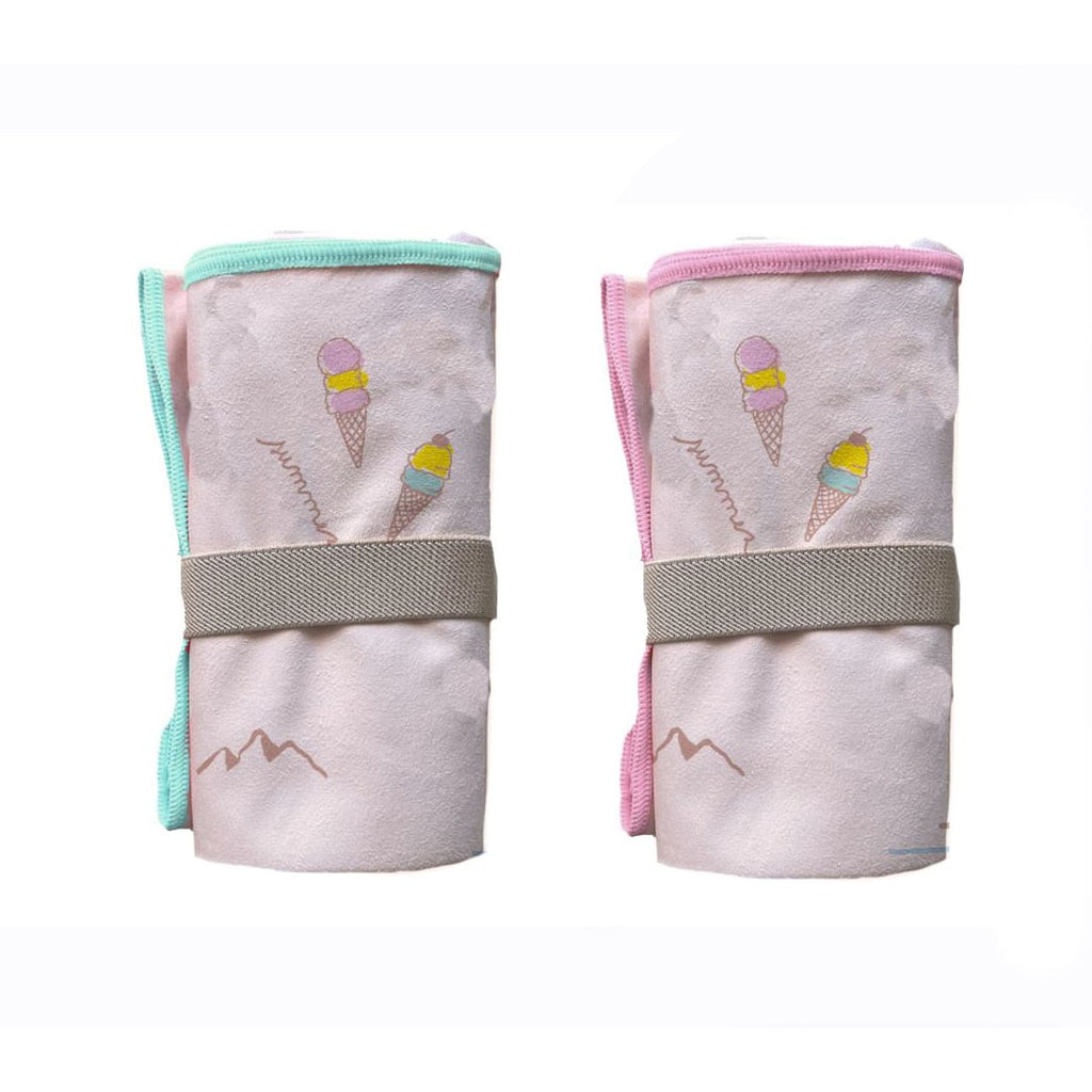 Serviette MINIMIZ ANNECY PINK GREEN